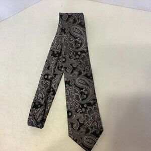 Donald Trump Signature Collection Silk Tie Black/Silver